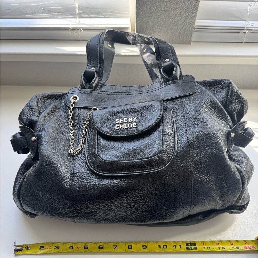 See By Chloe Black Leather Shoulder Bag